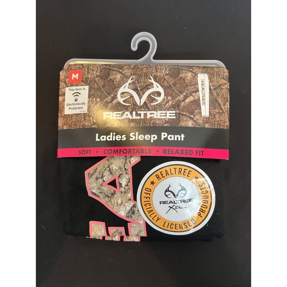 Realtree Ladies Sleep Pants | Medium | Camouflage | Soft Comfortable Relaxed Fit